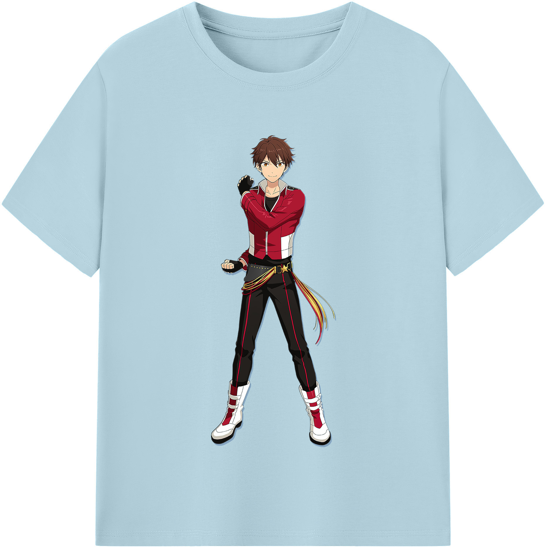 （画像用） あんさんぶるスターズ! Ensemble Stars 綿100％半袖Tシャツ（フロントプリント）
